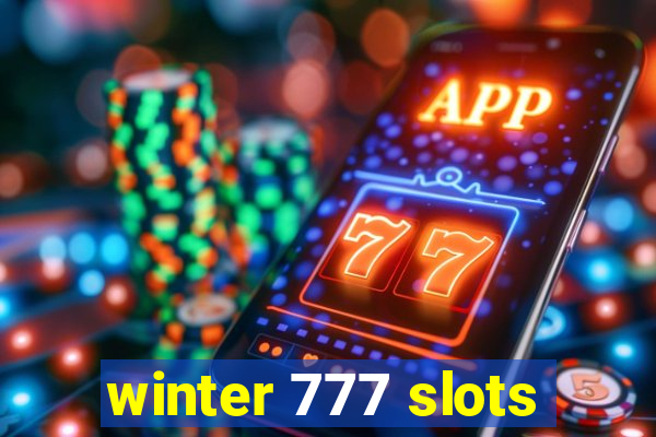 winter 777 slots